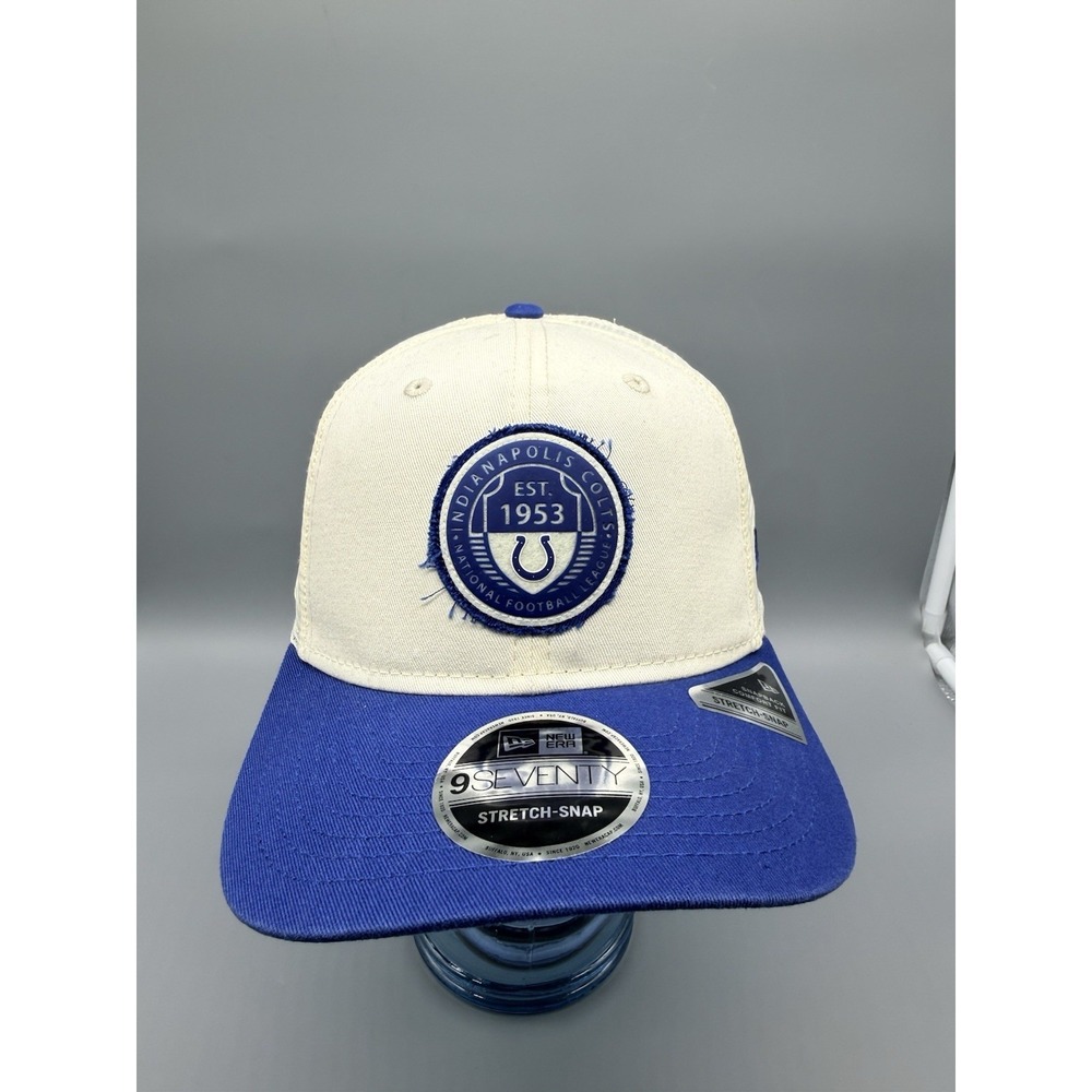 Indianapolis Colts New Era 9Seventy Circle Patch EST 1953 Snapback Hat NWT